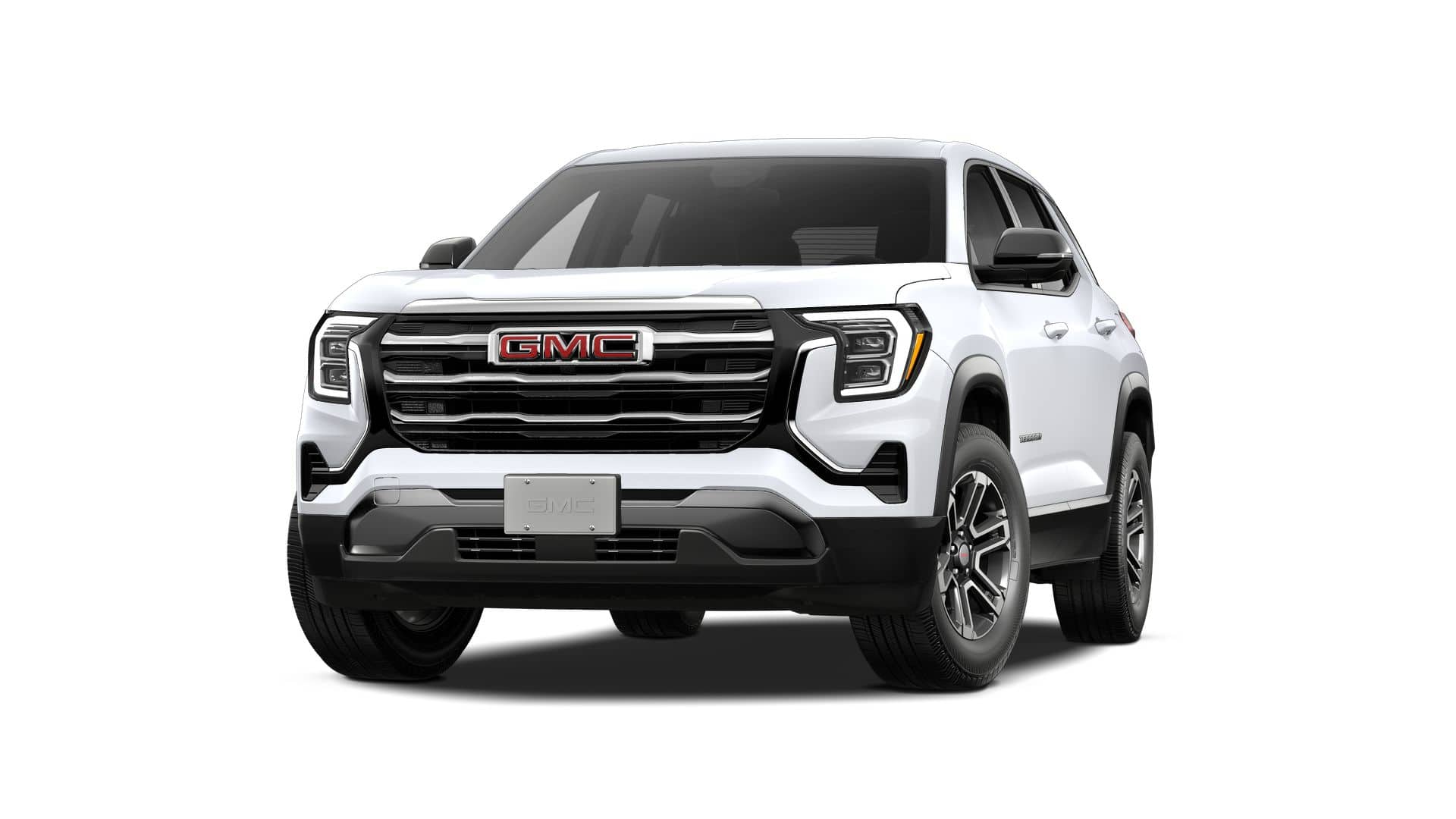 2027 GMC Terrain AWD Elevation in Summit White — front three-quarter view