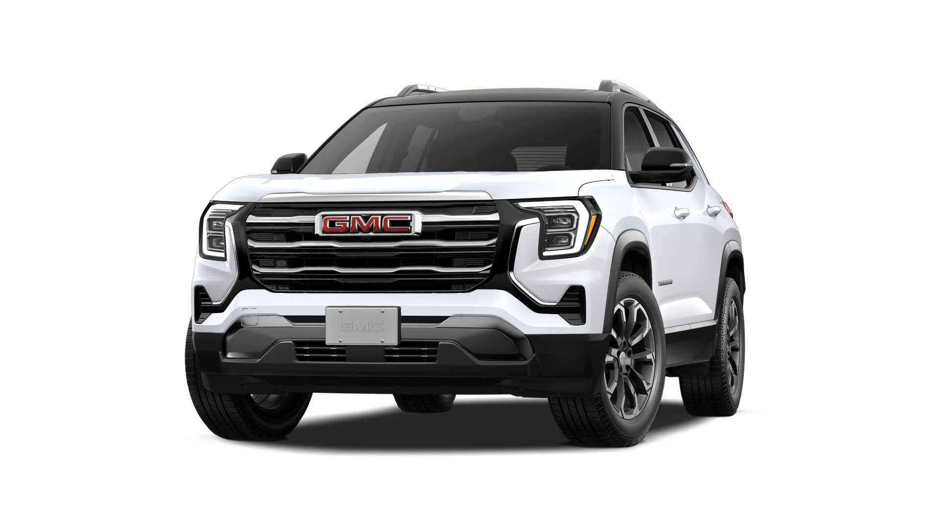 2027 GMC Terrain AWD Elevation in Summit White — front three-quarter view