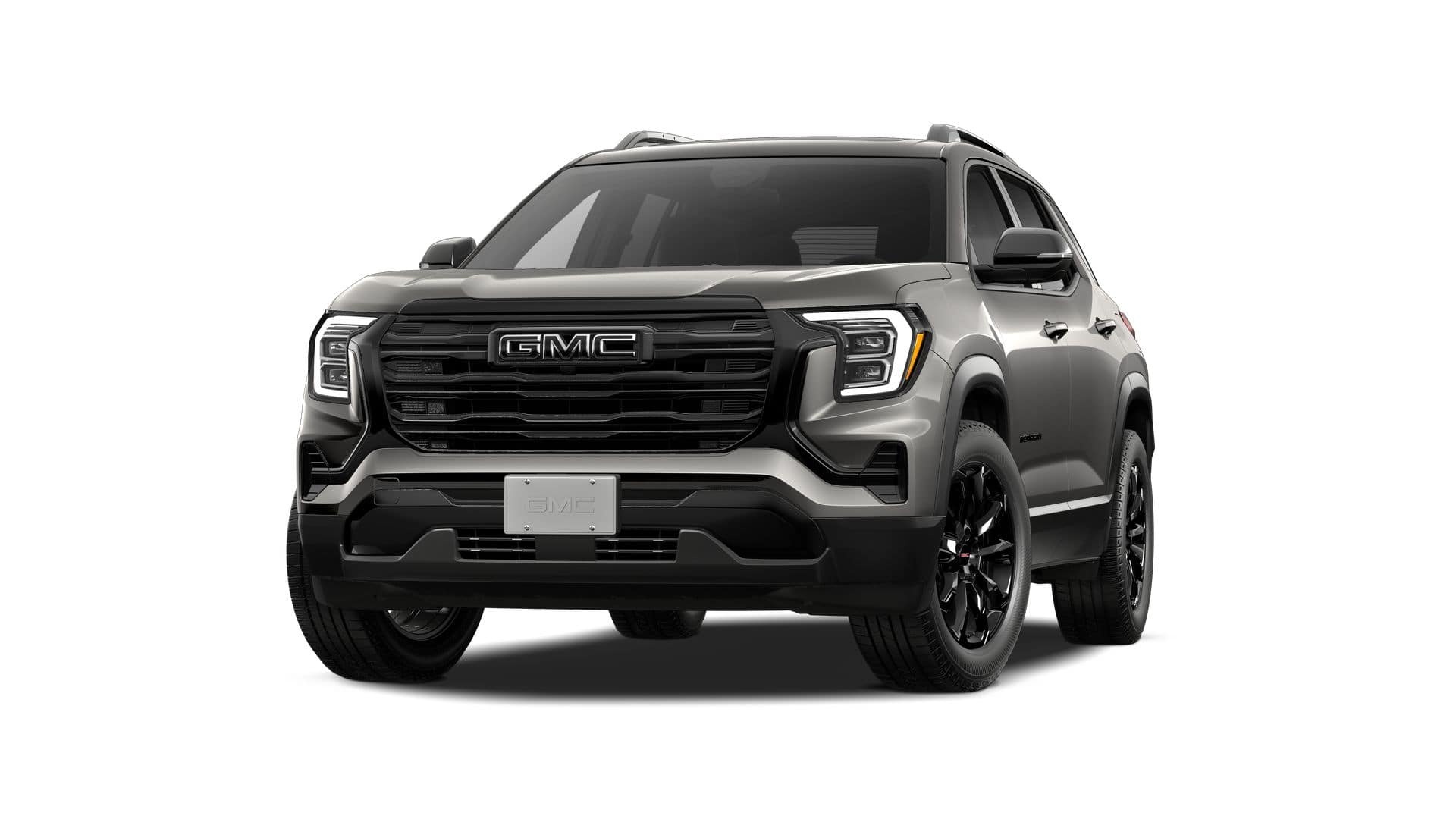 2027 GMC Terrain AWD Elevation in Sterling Metallic — front three-quarter view